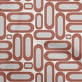 thumbnail image 1 of oneOone Cotton Jersey Red Fabric Geometric Fabric For Sewing Printed Craft Fabric By The Yard 58 Inch Wide, 1 of 4