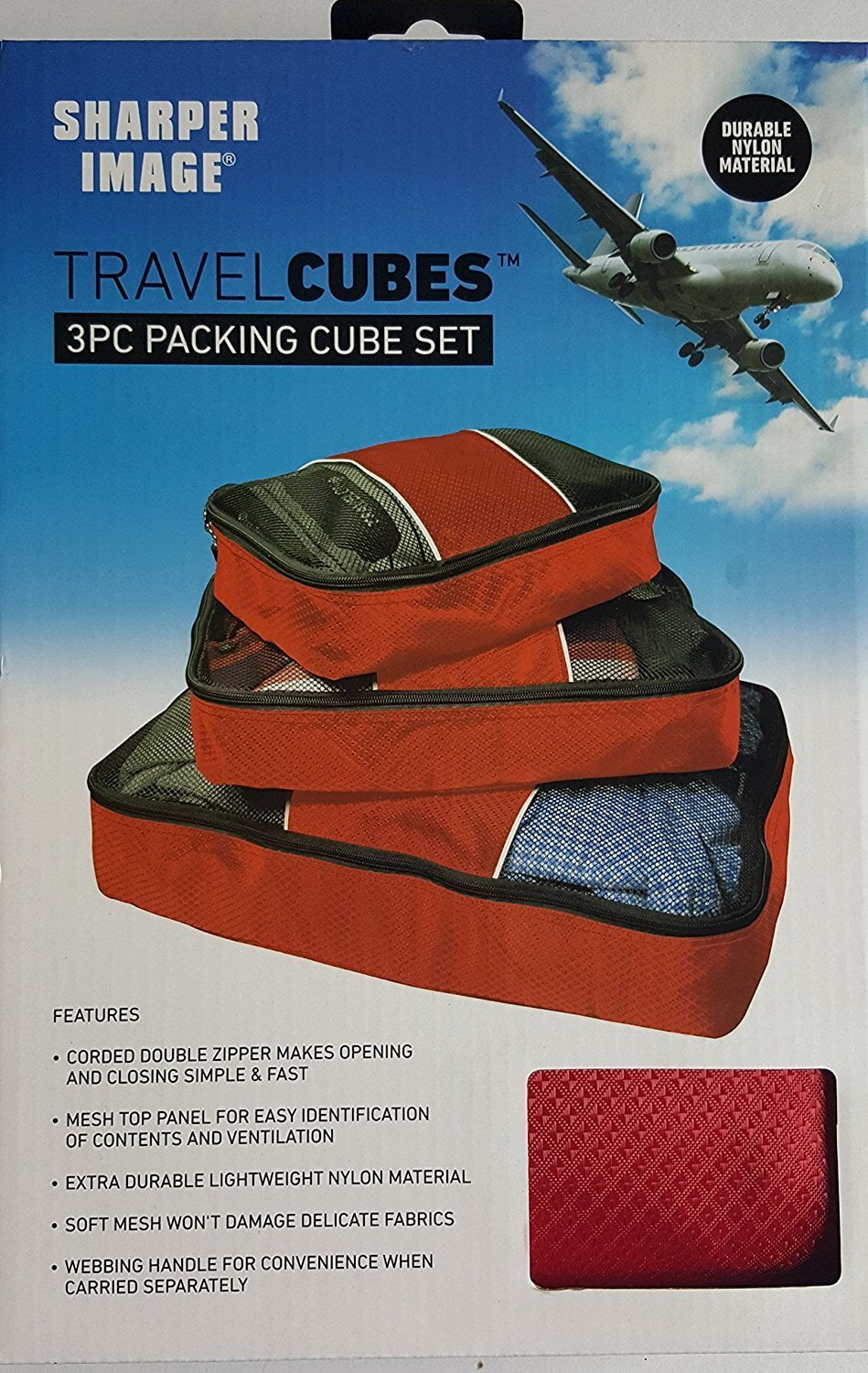 sharper image travel cubes