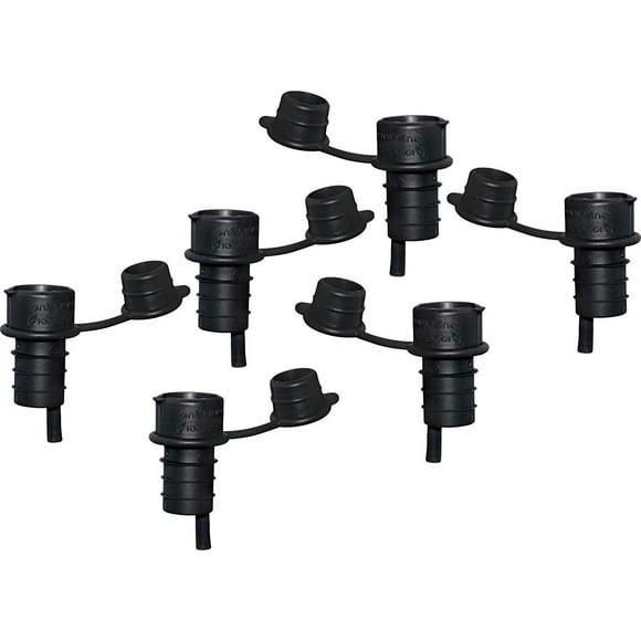 Aireador, tapón, vertedor, filtro y descorchador para vino, paquete de 6