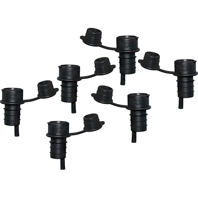Aireador, tapón, vertedor, filtro y descorchador para vino, paquete de 6
