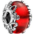 thumbnail image 1 of Dije artesanal navideño XmasClear02 5Pzas Plata S925 Chapa Separador Dona/Navideña Plata/Rojo Caja Blanca 4x4cm., 1 of 2