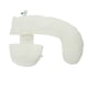 thumbnail image 4 of Almohada de apoyo para el embarazo, ajustable, desmontable, en forma de U, almohada de apoyo para maternidad para dormir, color blanco y dorado, 4 of 15