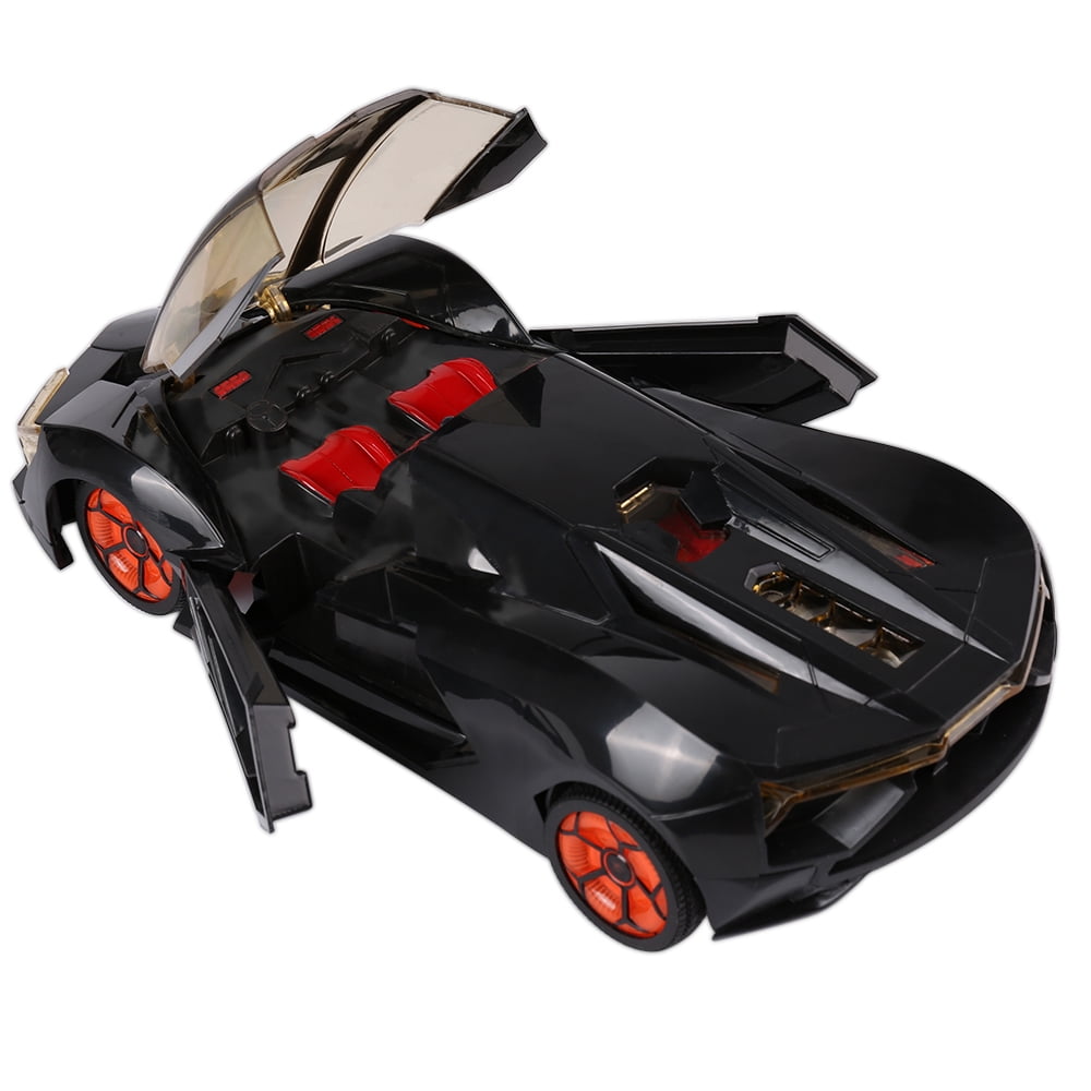 Remote Control Sports Car Super Drift Racer – High Speed, Full Function, 1:12 Scale with Sounds and Lights for Gifting, Christmas, Holidays (Black)