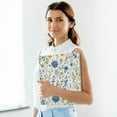 thumbnail image 6 of FORMRS 3 Ring Binder 1.5 inch with Pockets Set of 2 Clip Board 200 Sheets Capacity, Blue Floral, 6 of 8