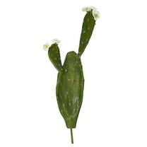 Nearly Natural 24in. Flowering Cactus Artificial Plant (Set of 4)