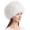 White With Tips, variant on Women's Winter Faux Cossak Russian Style Hat Warm Cap