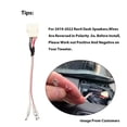 thumbnail image 3 of RED WOLF Pro Tweeter Speaker Wiring Harness Adapter with Wire Harness for Toyota & Subaru, 7.8 in, 3 of 6