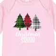 thumbnail image 4 of Inktastic Christmas Squad with Plaid Trees Boys or Girls Long Sleeve Baby Bodysuit, 4 of 5
