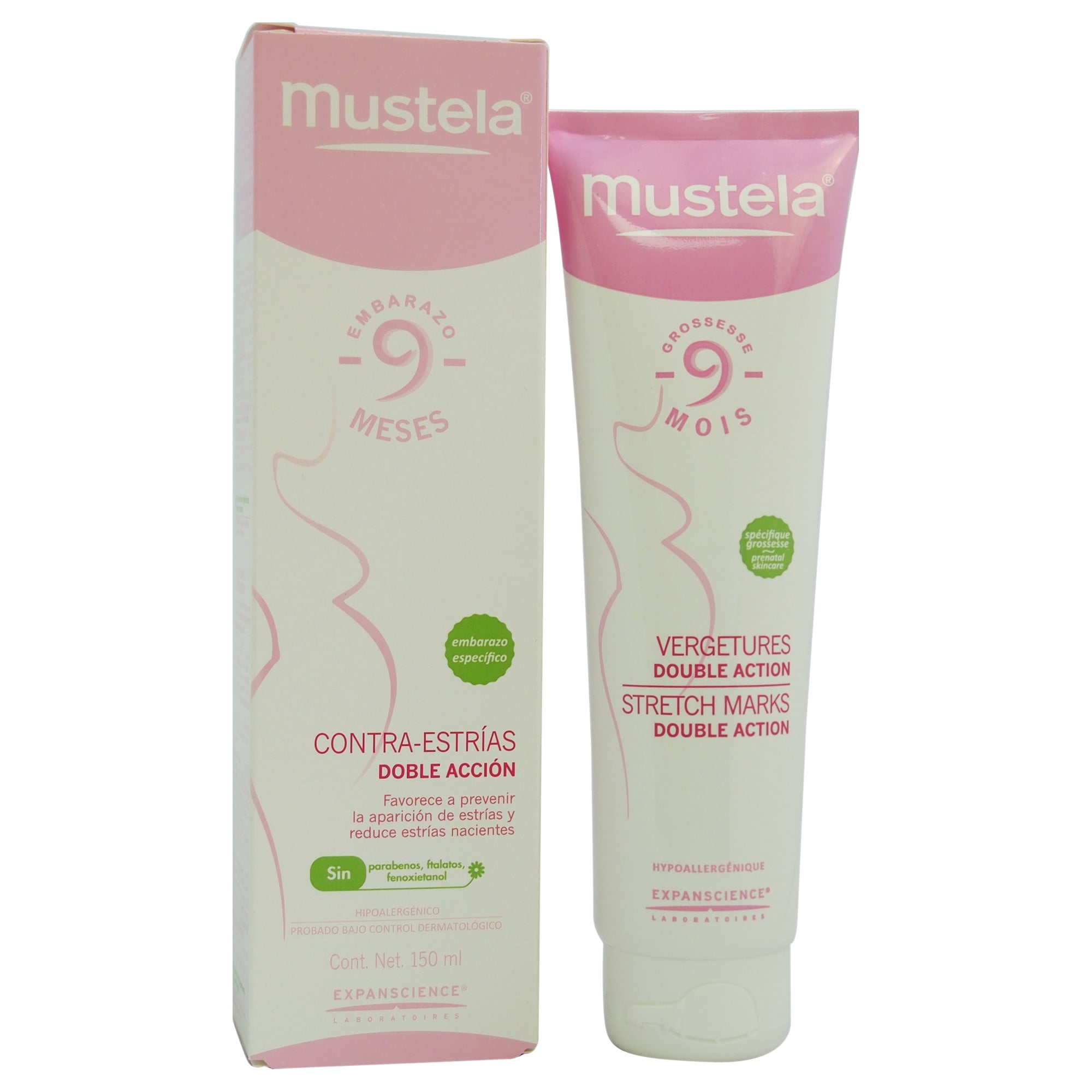 Mustela Stretch Marks Double Action Cream, 5.07 Oz