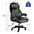500lbs Big and Tall Executive Office Chair with Electric Airbag Heating
