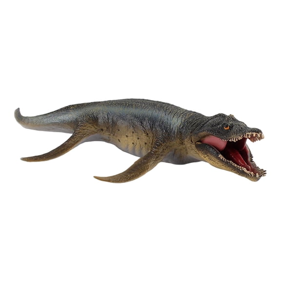 Juguete realista de dinosaurio grande nadador oceánico, juguete educativo temprano, animal prehistórico de plástico, figura de monstruo de las profundidades marinas, recuerdo de Kronosaurus