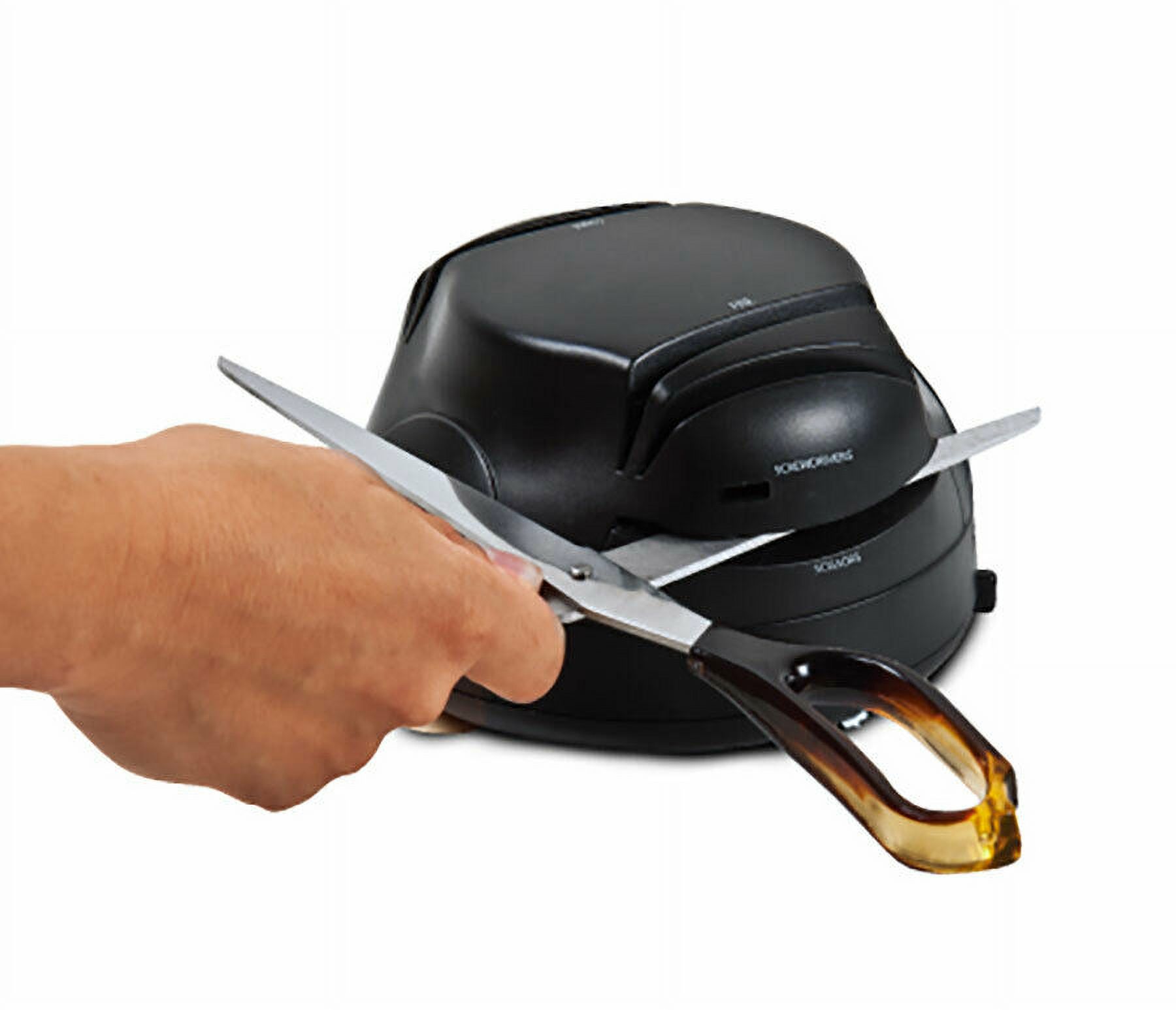 Brentwood TS-1002 Knife and Tool Sharpener Black 2 Stage Sharpening System