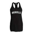 thumbnail image 1 of MmF - Women's Racerback Tank Top, up to Women Size 2XL - Nashville Tennessee Flag, 1 of 5