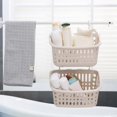 thumbnail image 4 of Tarmeek Bathroom Organizer - Plastic Hanging Shower Caddy Basket with Hook,Connecting Organizer Storage Holder for Bathroom Kitchen Pantry Dorm,Kitchen Organization Pantry Organization and Storage, 4 of 7
