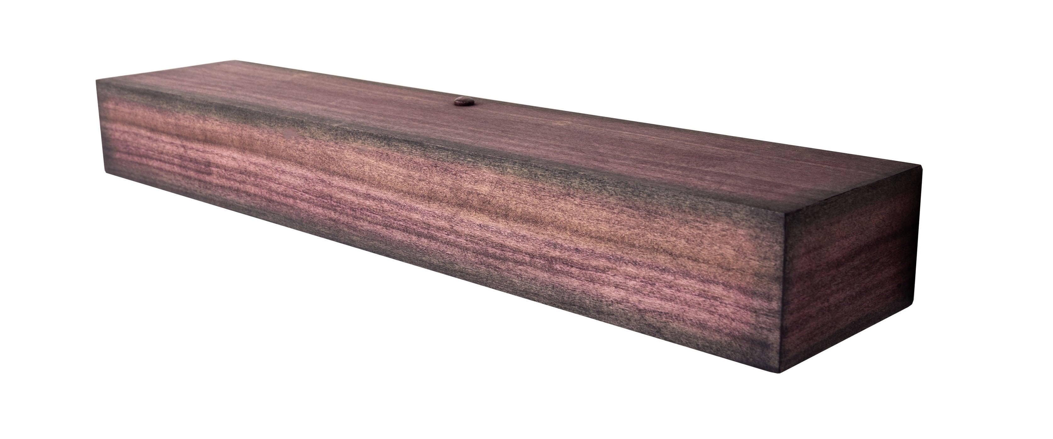 Rayne Poplar Floating Shelf 56x4x4in Black Cherry