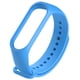 thumbnail image 2 of Pulsera de repuesto de correa de pulsera inteligente de silicona para Mi Band 4 (azul), 2 of 6