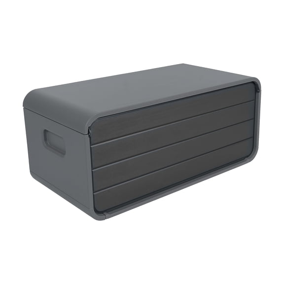 Lifetime Modern Outdoor Storage Deck Box, 136 Gallon Capacity, Gray (60367)