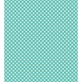 thumbnail image 3 of Retro Duvet Cover Set, Aqua Colored Monochrome Checked Pattern Geometric Diagonal Striped Tile Design, Decorative 3 Piece Bedding Set with 2 Pillow Shams, Queen Size, Turquoise Ivory, by Ambesonne, 3 of 3