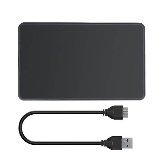 Jesscasday Fast speed USB3.0 2.5inch Externals Hard Drive Case for SATAs HDDs SSDs