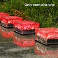 thumbnail image 5 of Outdoor Waterproof Solar Lights Led Ice Brick Lamp Stair Step Paver Lamp Yard Patio Lawn Garden Decoration Light F, 5 of 5