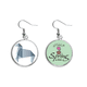 thumbnail image 1 of Origami caballo forma geométrica abstracta Colgante decorativo temporada pendientes de primavera joyas Unbranded M, 1 of 3