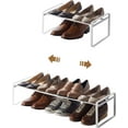 thumbnail image 1 of YAMAZAKI Cadre Ajustable pour Chaussures, Blanc, 1 of 5