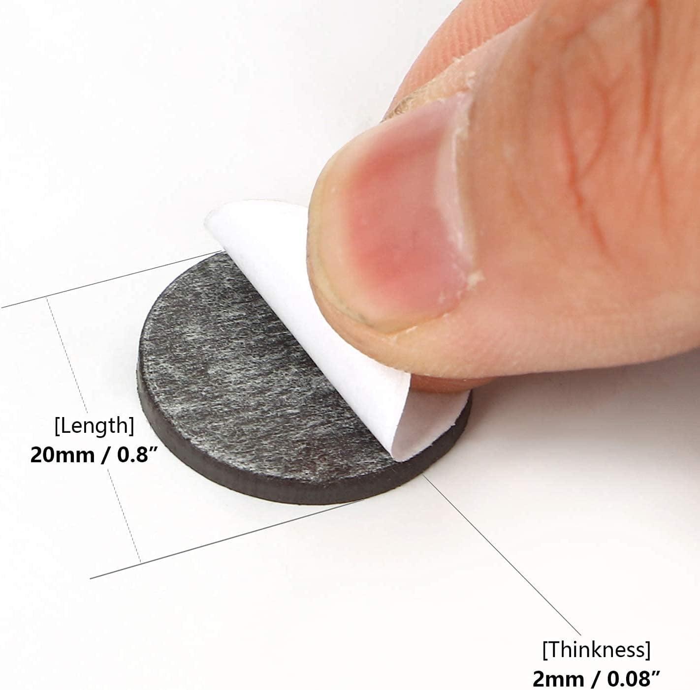 Flexible Self Adhesive Magnets for Crafts Small Sticky Magnetic