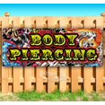 thumbnail image 1 of Body Piercing 13 oz Vinyl Banner With Metal Grommets, 1 of 4