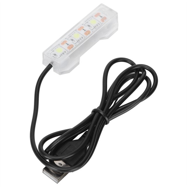 LAFGUR Fish Tank Light,Aquarium Decoration Light,Small Aquarium Water Plant Light Desktop Fish Tank Mini Decoration Soft LED Lamp