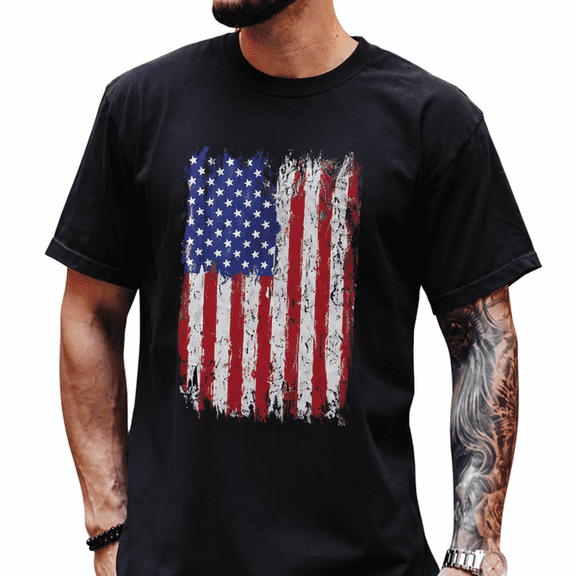 250th Anniversary Mens Patriotic T Shirts USA Flag Retro 1776-2026 Graphic Tee for Men Vintage Independence Day Crewneck Tees 5