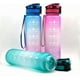 thumbnail image 2 of Water Bottles Gradient Color Sports Bottle 1000ml Motivational For Men And Women Outdoor Fitness Hiking Bike Bottle 33oz, 2 of 5
