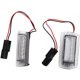 thumbnail image 3 of Luz de cortesía de puerta de coche LED blanca y roja para Wish Prius Alphard Estima para Is250 Rx350, 3 of 5