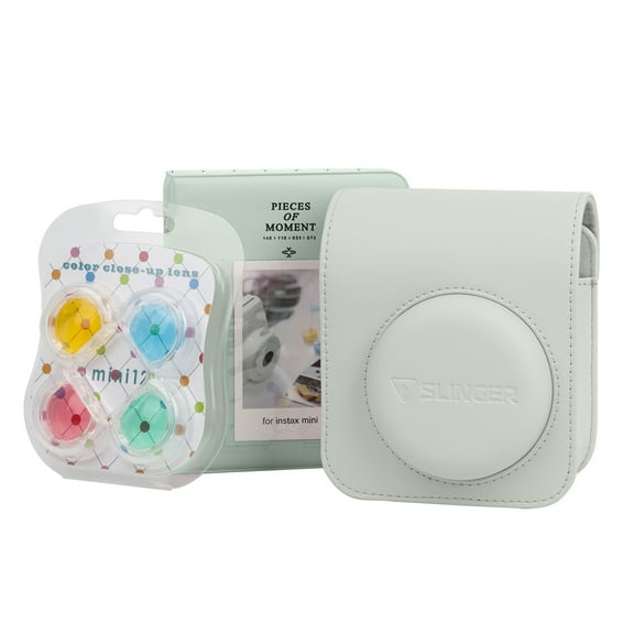 Slinger FujiFilm Instax Mini 12 Accessory Kit, Mint Green