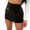 Black, variant on KOMOO Women High Waist Leather Skirt Slim Mini Pencil Skirt A-Line Office Workwear Skirt