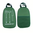 thumbnail image 5 of 1pc Outdoor Cookware Storage Bag, Camping Cookware Container Bag, Multifunctional Kitchen Utensil Storage Bag, Portable Travel BBQ Tableware Pouch, Cooking Utensil Organizer, Camping Picnic Bag, 5 of 5