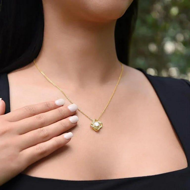 Real necklace for girlfriend discount
