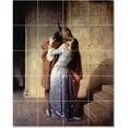 thumbnail image 1 of Ceramic Tile Mural-Francesco Hayez Men Women Painting 11. 48" w x 60" h using (20) 12 x 12 ceramic tiles, 1 of 3