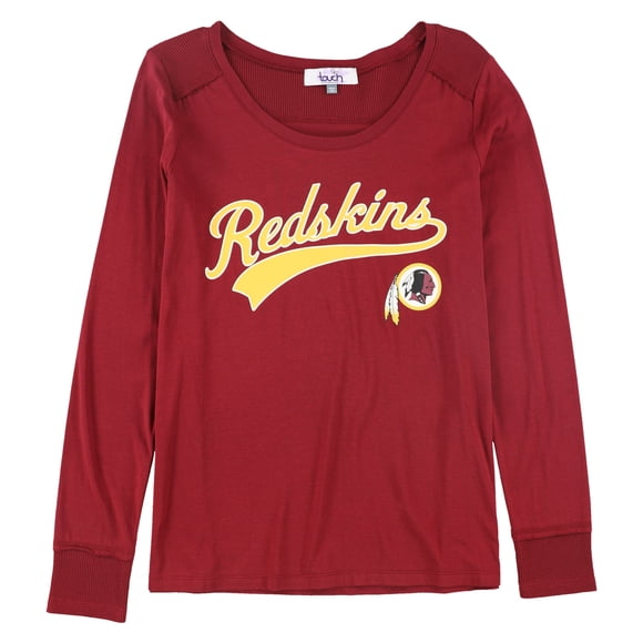 Camiseta gráfica Touch Washington Redskins para mujer, roja, mediana