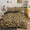 style988, variant on Leopard Print Microfiber Print Duvet Cover for Kids Teens Men Women Gifts Wild Animals Theme Bedroom rtions King Size