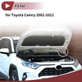 thumbnail image 2 of Juego de bisagras del capó Unique Bargains para Toyota Camry 2002-2021 - Lado izquierdo del soporte del capó 5342006230 bisagra del capó de hierro duradera 1 pieza, 2 of 7