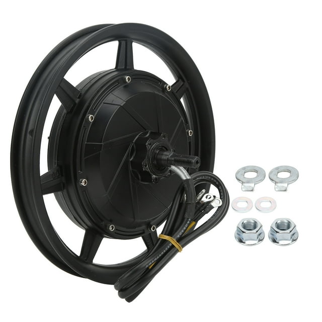 Motor de cubo de rueda de 14 pulgadas, 36 V-72 V, 2000 W a 3500 W, motor de cubo de freno de disco para bicicleta eléctrica y scooter Jadeshay A