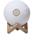 thumbnail image 1 of FLOX Quran Touch Night Light 3D with 7-Color LED, Bluetooth Speaker, and Remote Control - Small Moon Lamp, 1 of 4