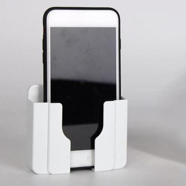 Phone Bracket Universal Bedside Mobile Phone Adhesive Wall charging bracket; wall Mount Holder Smartphone Stand Shelf