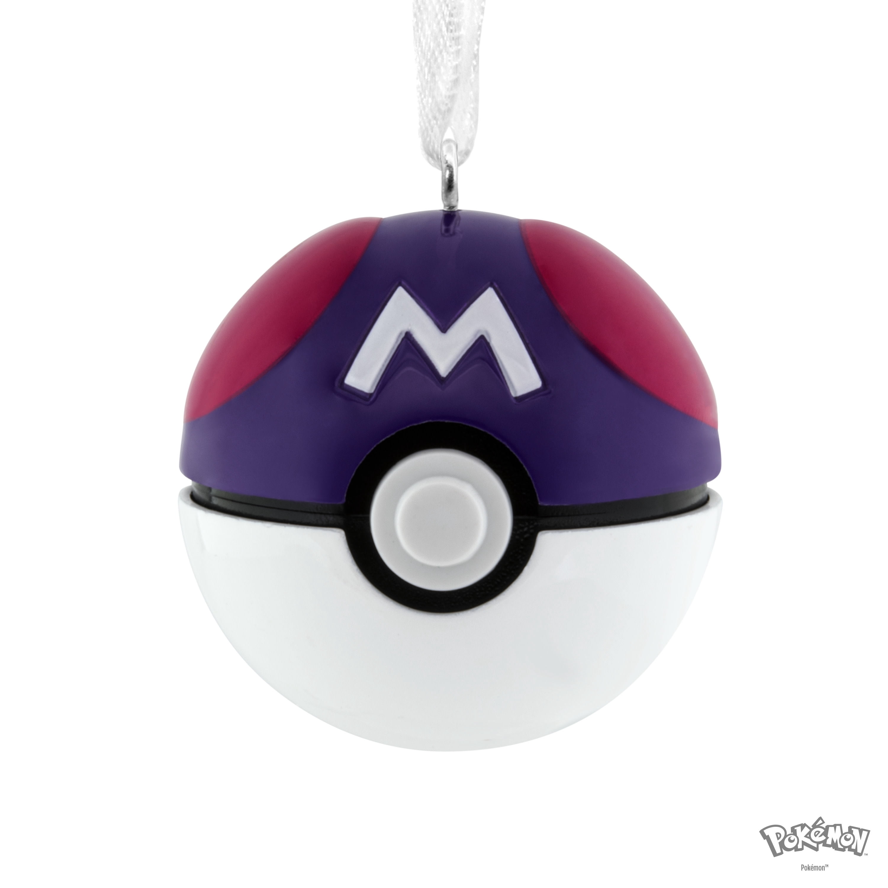 Hallmark Christmas Ornament (Pokémon Master Ball, Metal), 1 Count