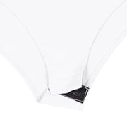 ACTIVE UNIFORMS Bodysuit For Womens Short Sleeve Round Neck Body Suit Breathable Cotton Stretch (White, Large)
