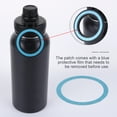 thumbnail image 2 of Para Botella Aislante 1000 Ml Al Aire Libre () Aqua Blue, 2 of 4