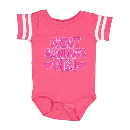

Inktastic Great Grandma s Girl Granddaughter Gift Gift Baby Girl Bodysuit