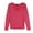 Pink - hotpink, variant on BDG Womens Slim Fit Thermal Pullover Sweater, Green, Medium