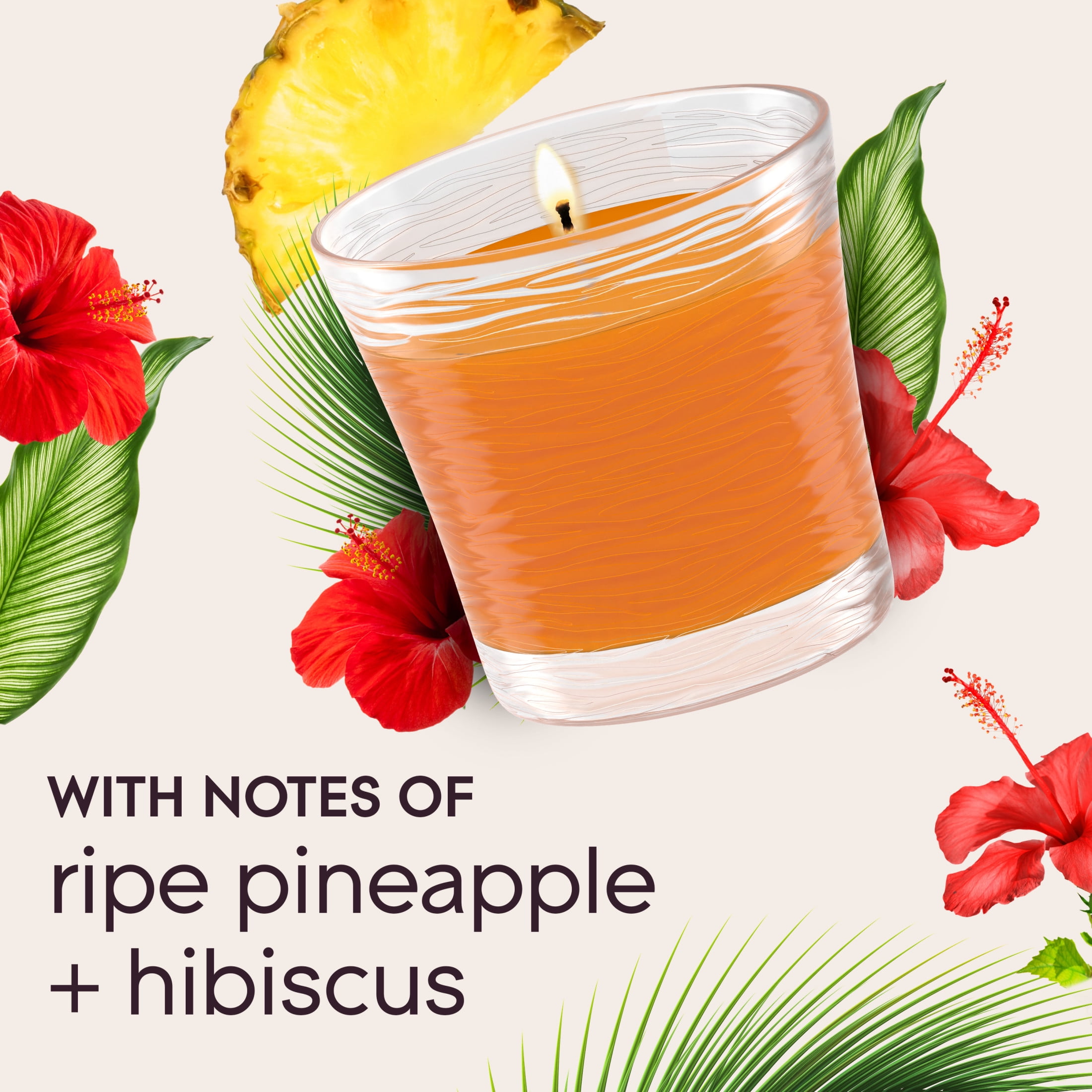 Glade Single Wick Candles, Hawaiian Breeze, 8.16 oz, 2 Count