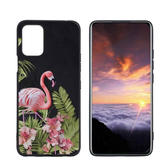 Compatible with LG K42 Phone Case, Flamingo-8 Case Men Women, Flexible Silicone Shockproof Case for LG K42